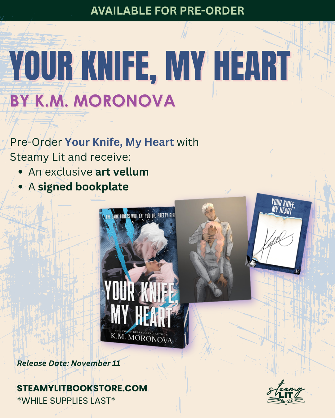 Your Knife, My Heart (Deluxe Edition) by K.M. Moronova