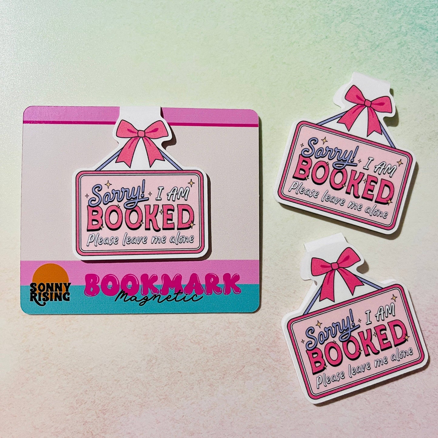 Magnetic Bookmark, Sorry I Am Booked