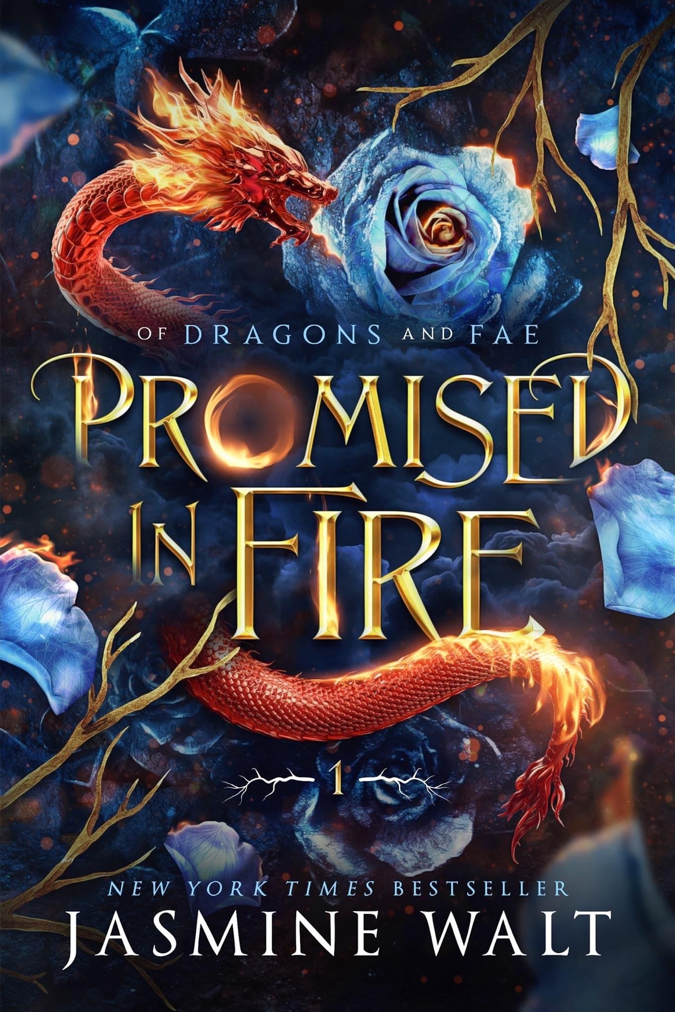 Promised in Fire by Jasmine Walt (Hardcover)