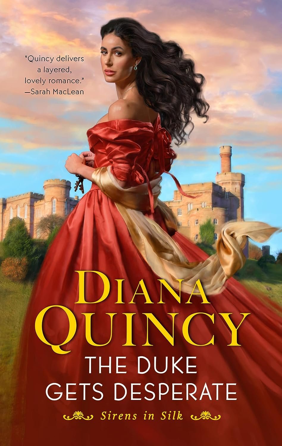 The Duke Gets Desperate by Diana Quincy (Mass Market)