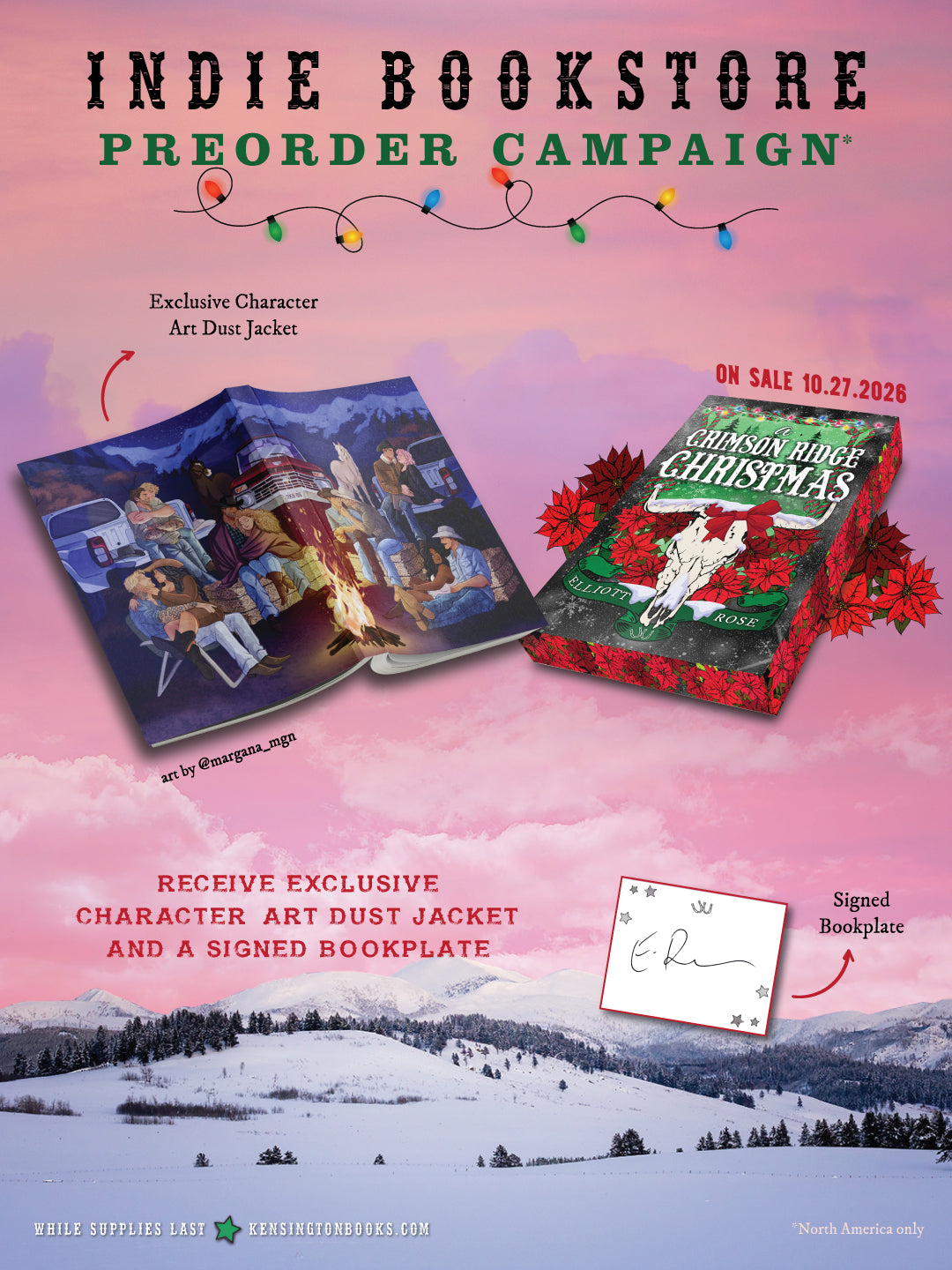 A Crimson Ridge Christmas by Elliott Rose (Deluxe Limited Edition) (Pre-Order Campaign)