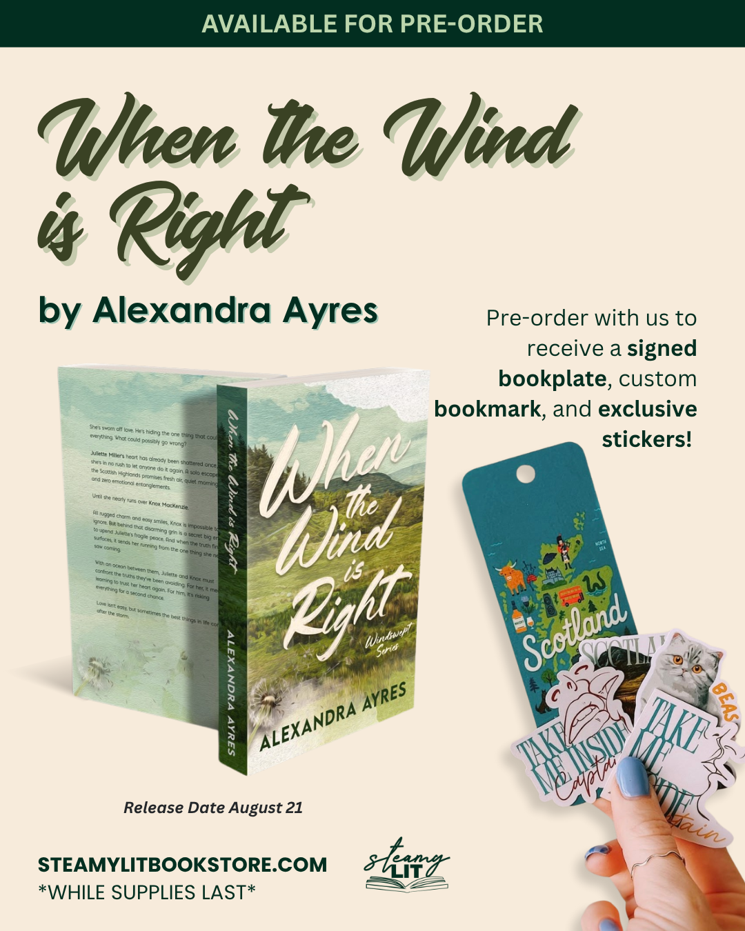 When the Wind is Right by Alexandra Ayres