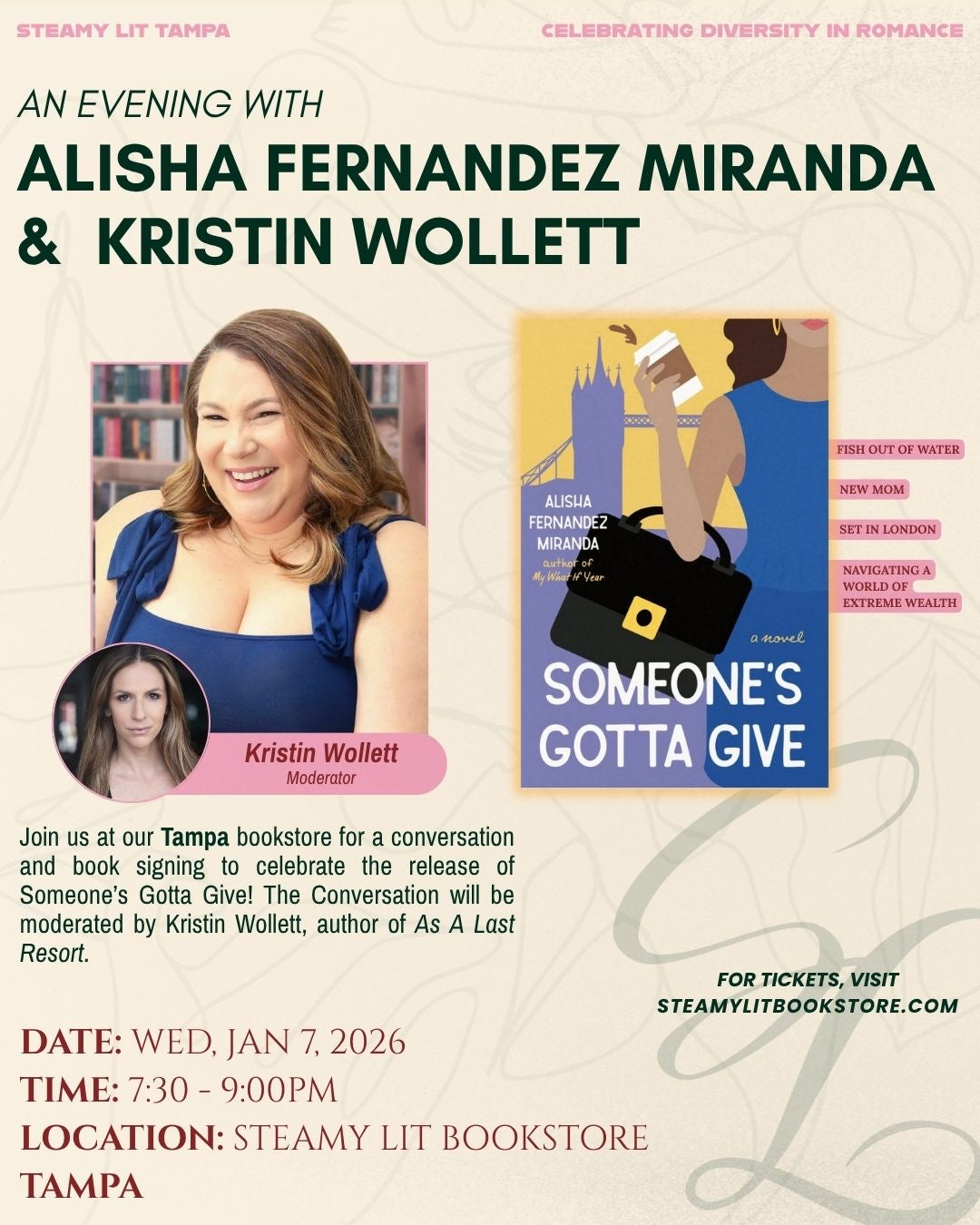 Alisha Fernandez Miranda Book Signing + Convo