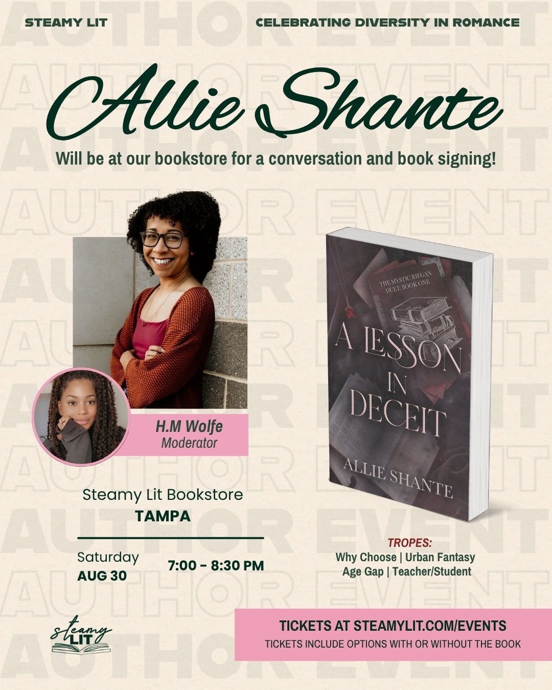 Allie Shante Book Signing + Convo