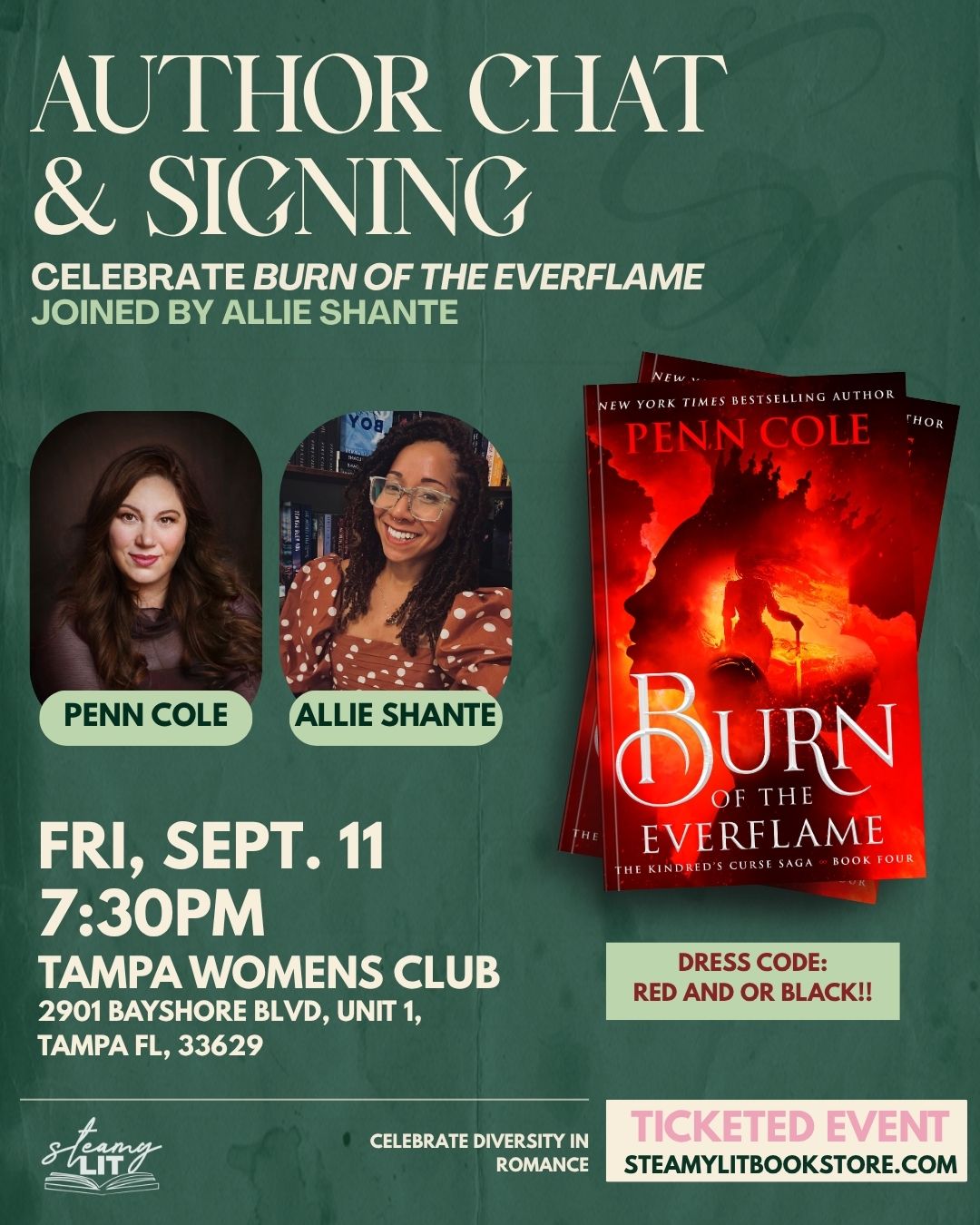 Penn Cole Book Tour