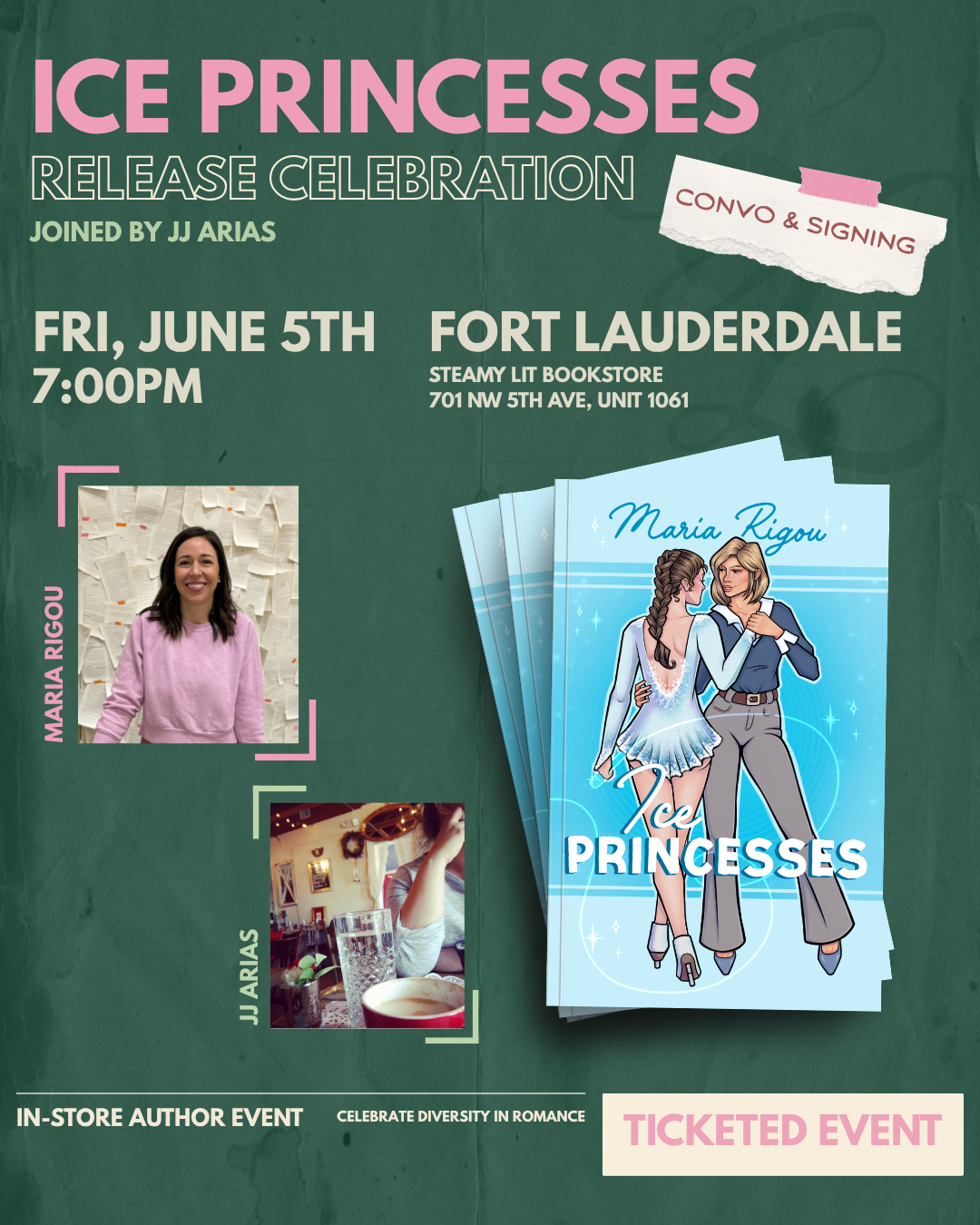 Celebrate Ice Princesses with Maria Rigou Book Signing & Conversation