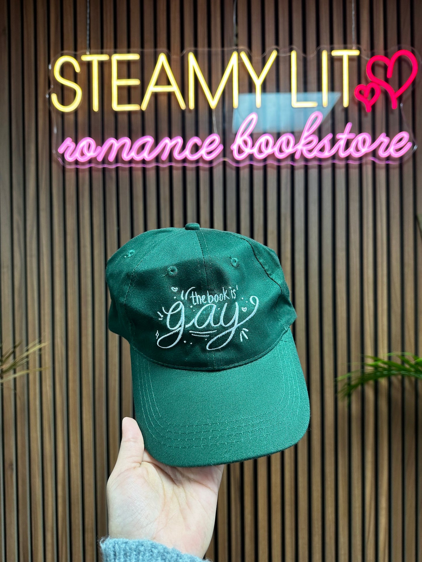 The Book is Gay hat