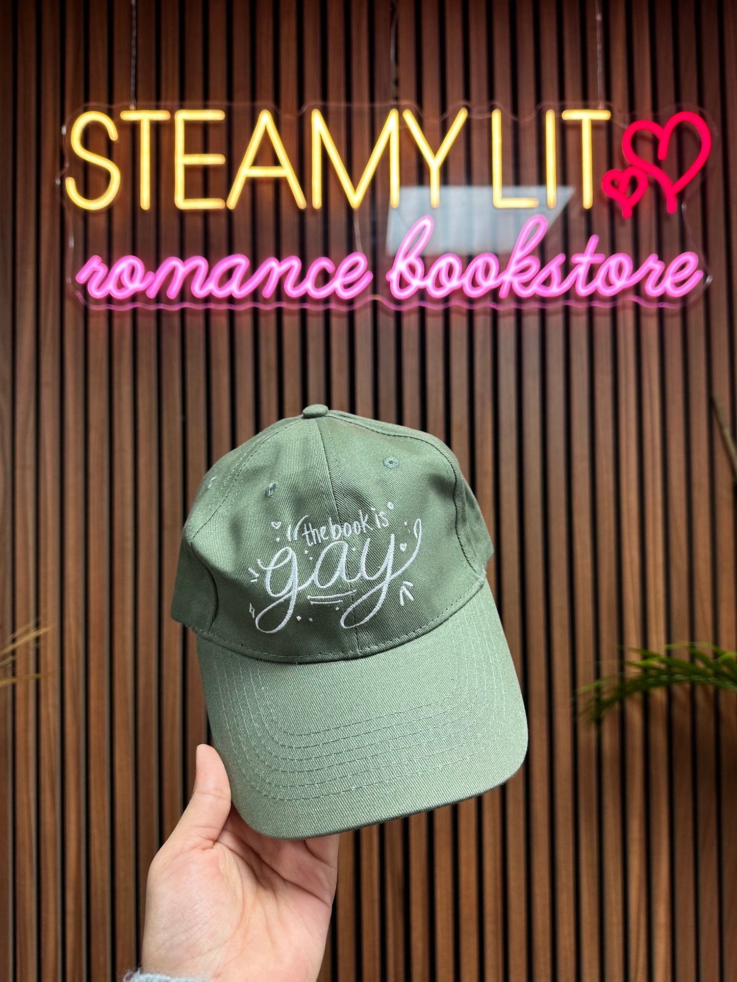 The Book is Gay hat