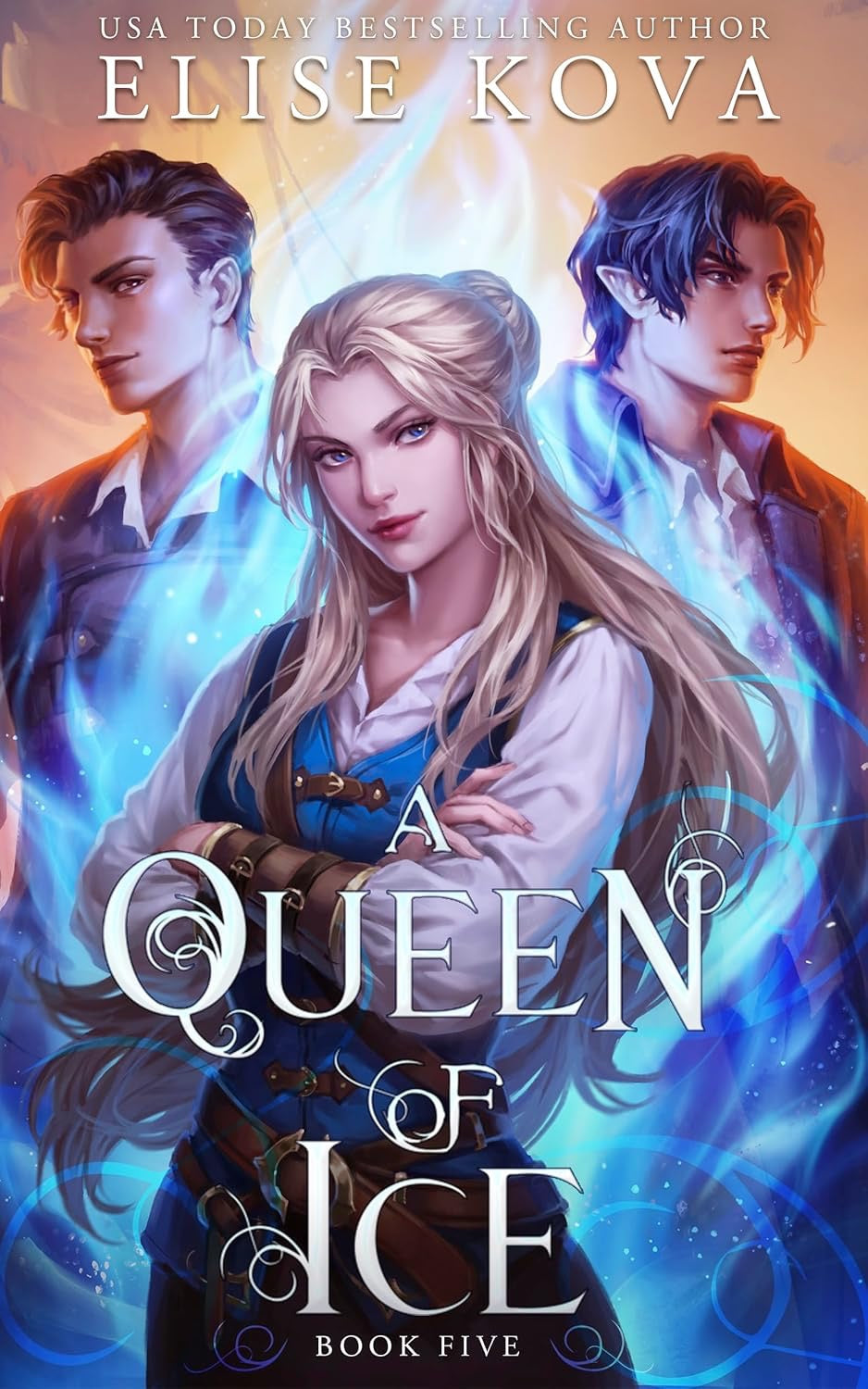 A Queen of Ice (A Trial of Sorcerers #5) by Elise Kova