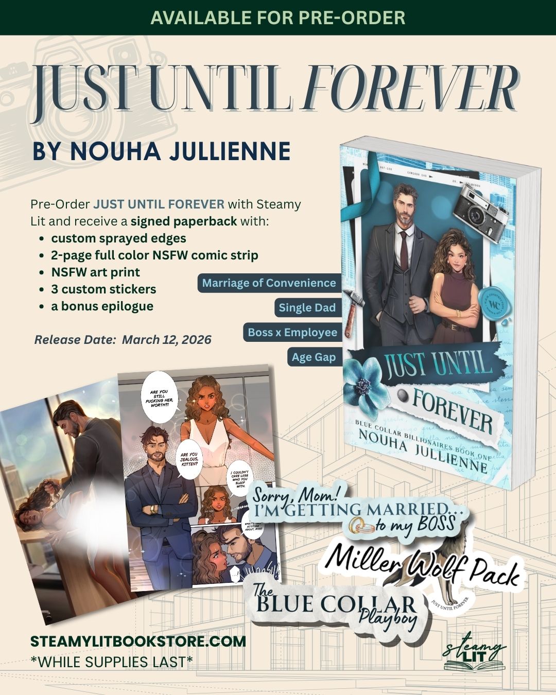 Just Until Forever by Nouha Julienne (Pre-Order Campaign)