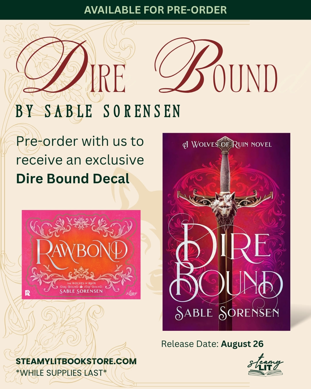 Dire Bound by Sable Sorensen