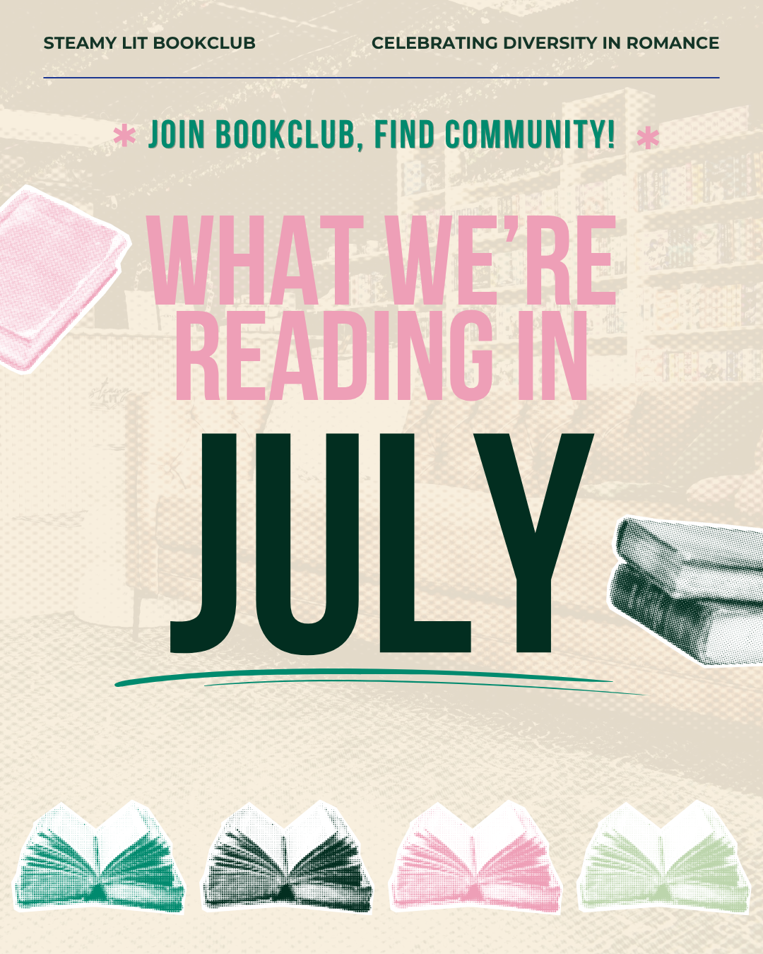 July 2026 - Steamy Lit Book Club
