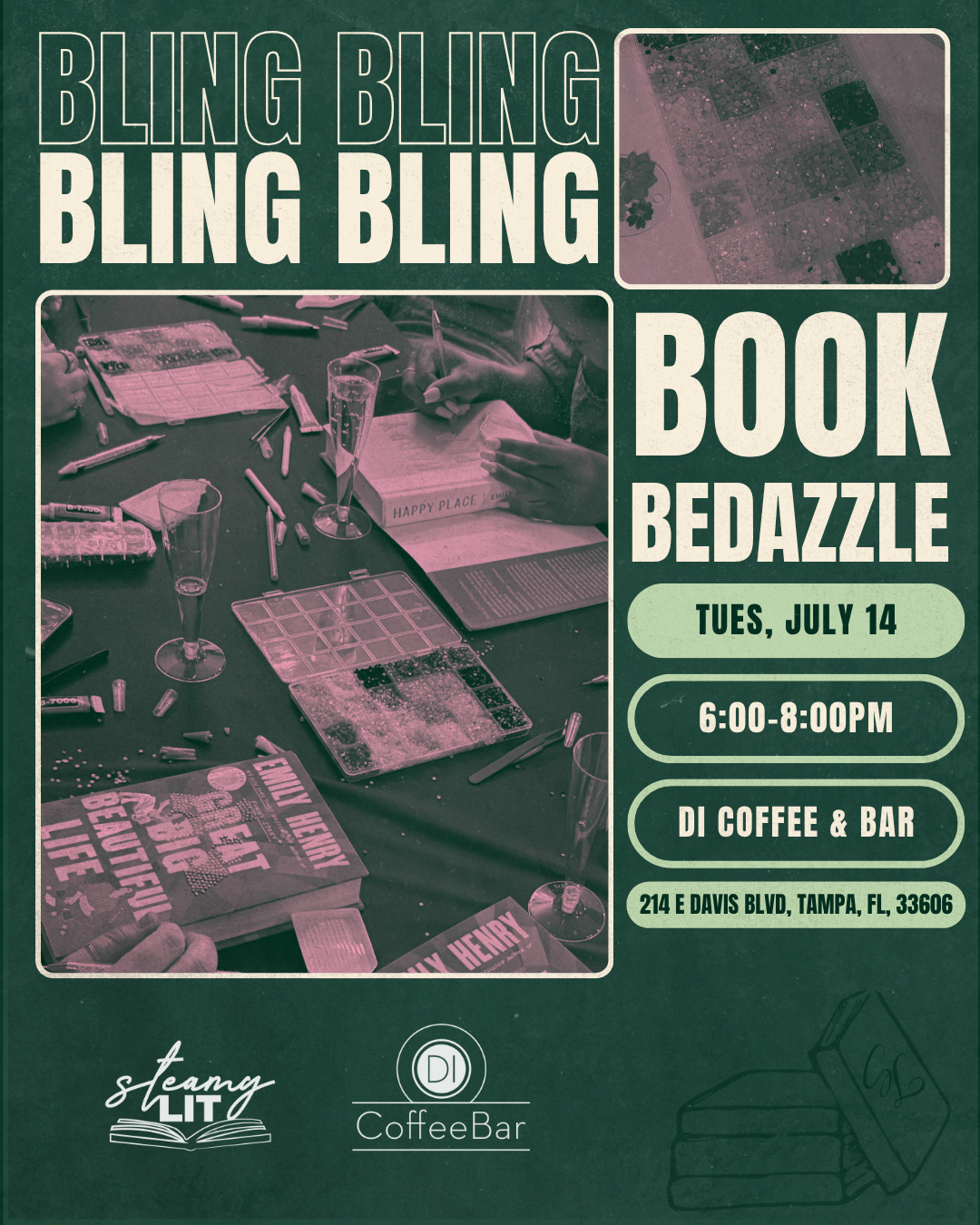 Bedazzling Night at DI Coffee Bar, Tampa - July 2026