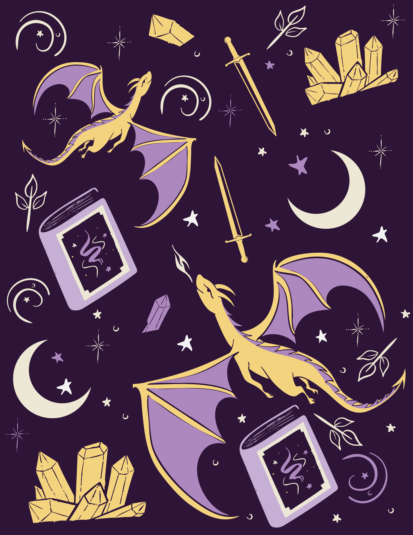 Fantasy Book Sleeve