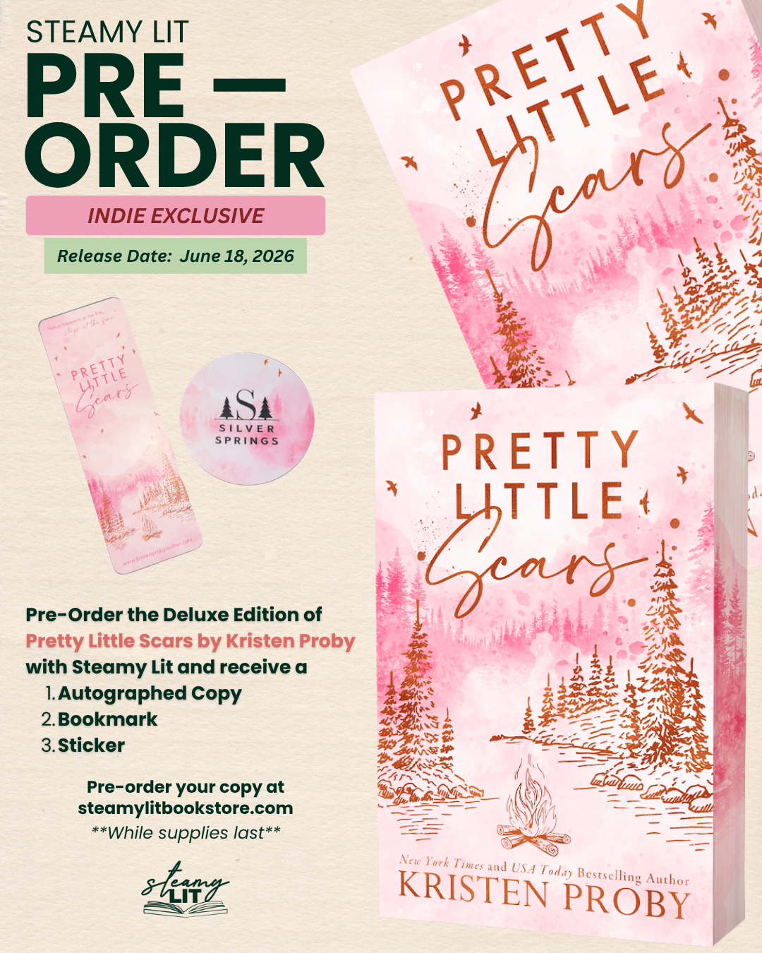 Pretty Little Scars by Kristen Proby (Pre-Order Campaign)