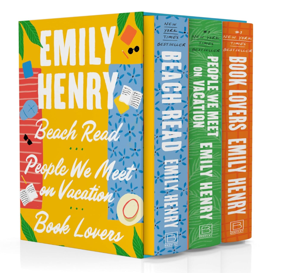 Emily Henry 3-Book Boxed Set: Beach Read, People We Meet on Vacation, and Book Lovers