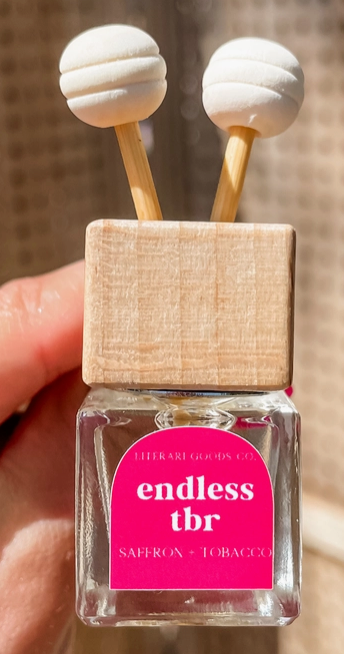 Literari Goods car diffuser - vent clip - Endless TBR