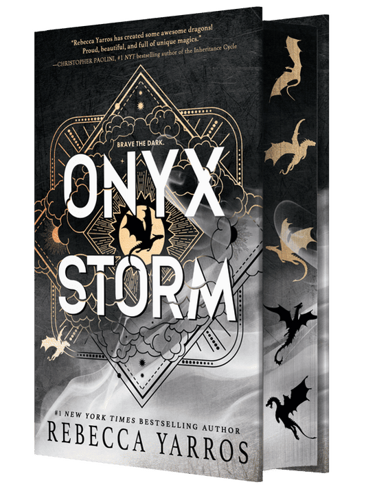 Onyx Storm by Rebecca Yarros (Hardcover Deluxe Edition)