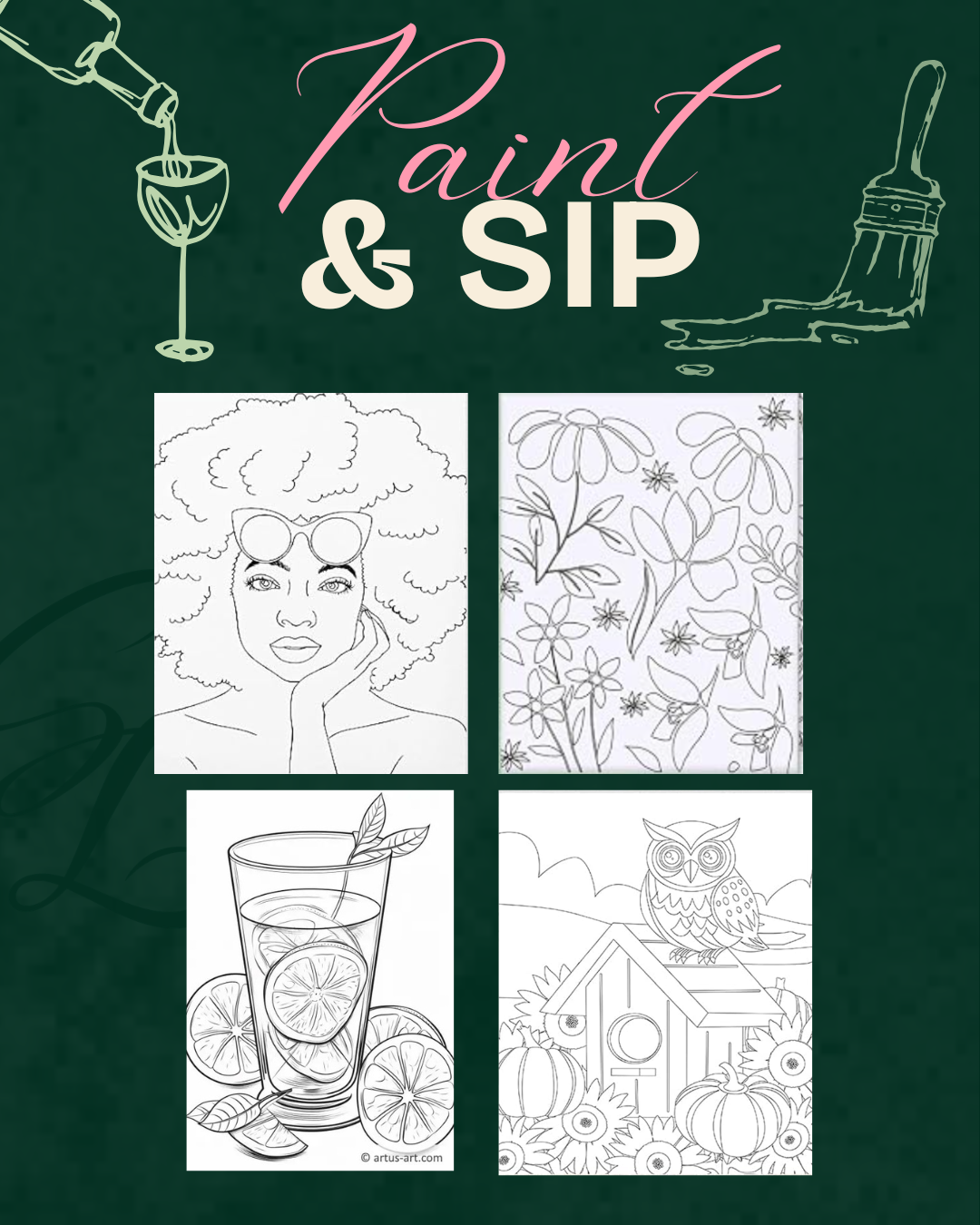 Paint and Sip! Ft Lauderdale