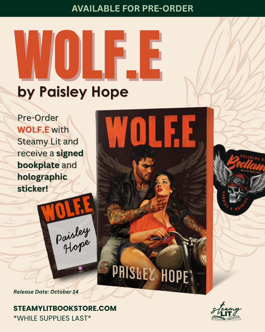 Wolf.e: A Dark MC Romance by Paisley Hope