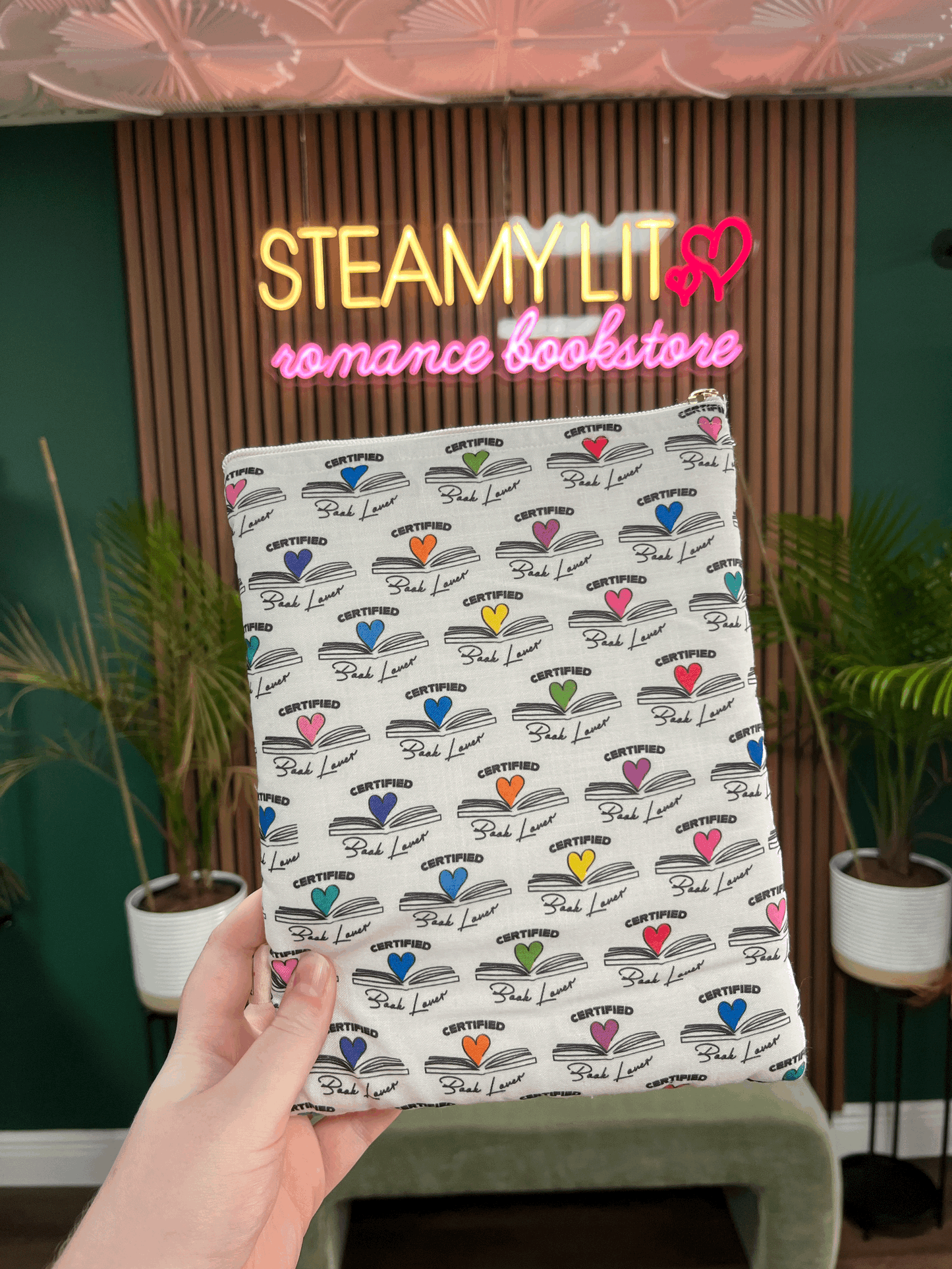 Certified Book Lover Book Sleeve