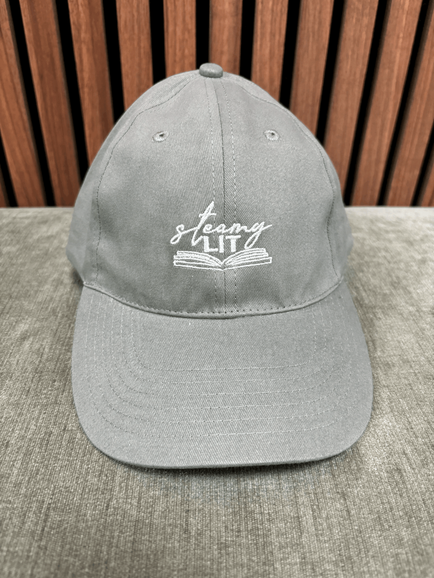 Steamy Lit logo hat