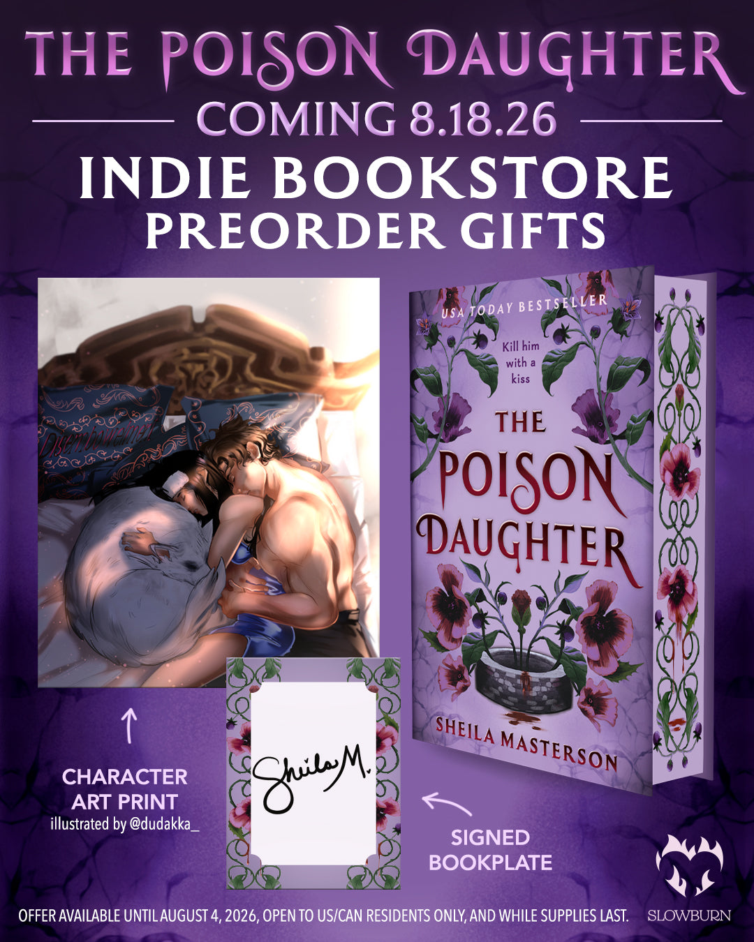 The Poison Daughter by Sheila Masterson (Pre-Order Campaign)