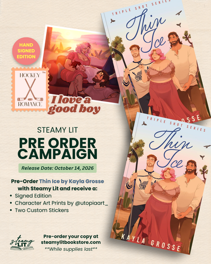 Thin Ice by Kayla Grosse (Pre-Order Campaign)