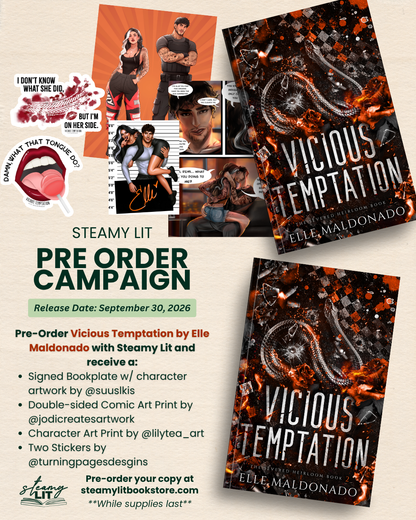 Vicious Temptation by Elle Maldonado (Pre-Order Campaign)