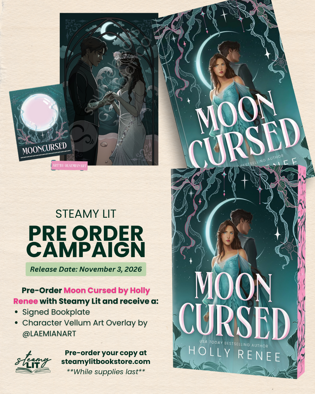 Mooncursed by Holly Renee (Deluxe Edition)(Pre-Order Campaign)
