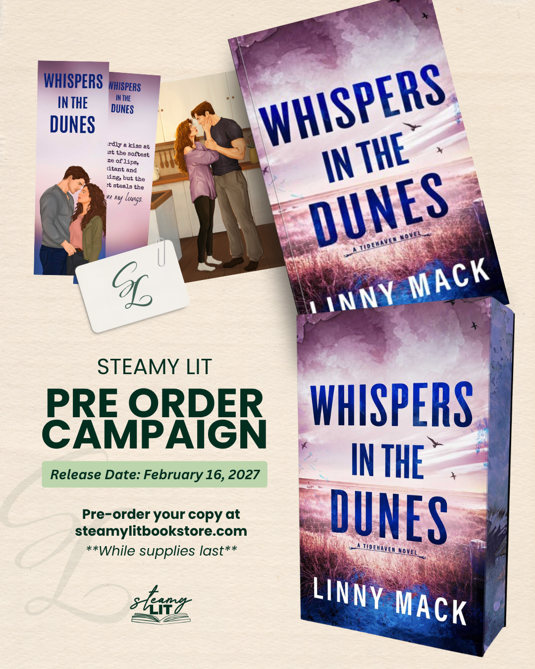 Whispers in the Dunes by Linny Mack (Pre-Order Campaign)