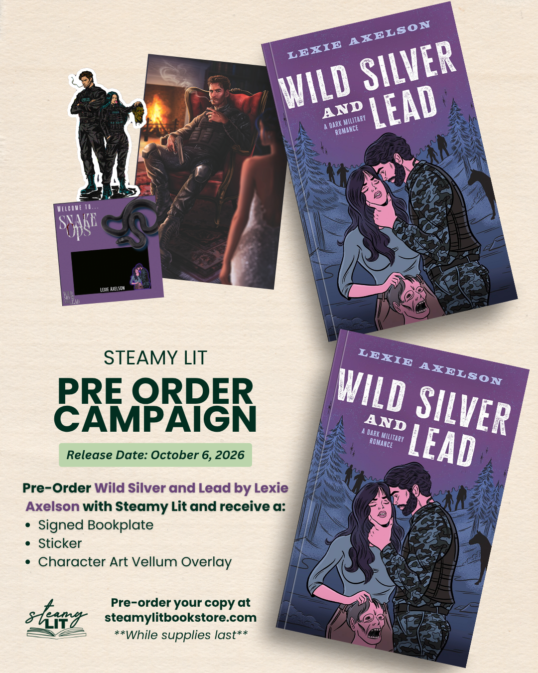 Wild Silver and Lead by Lexie Axelson (Pre-Order Campaign)