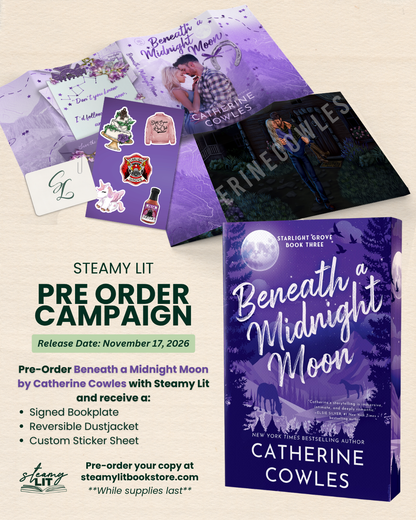 Beneath a Midnight Moon by Catherine Cowles (Deluxe Edition)(Pre-Order Campaign)