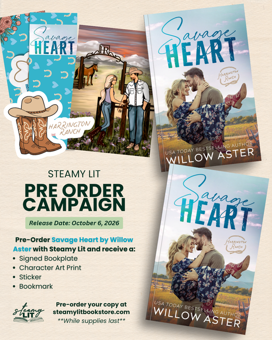 Savage Heart by Willow Aster (Pre-Order Campaign)