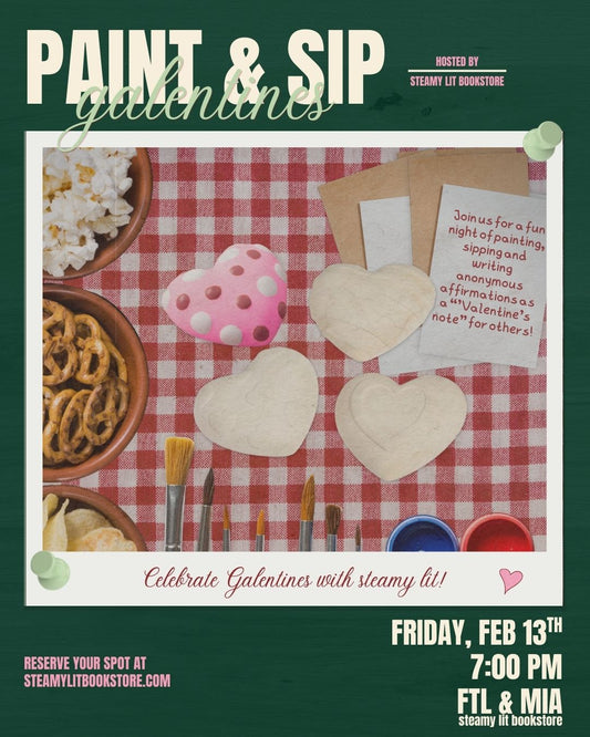Paint & Sip Galentine's Craft Event