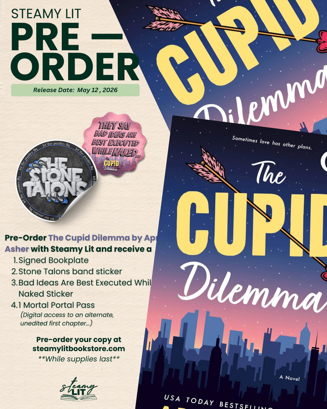 The Cupid Dilemma by April Asher (Pre-Order Campaign)