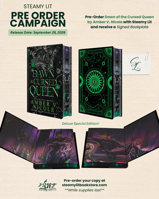 Dawn of the Cursed Queen by Amber V. Nicole (Deluxe Special Edition) (Pre-Order Campaign)