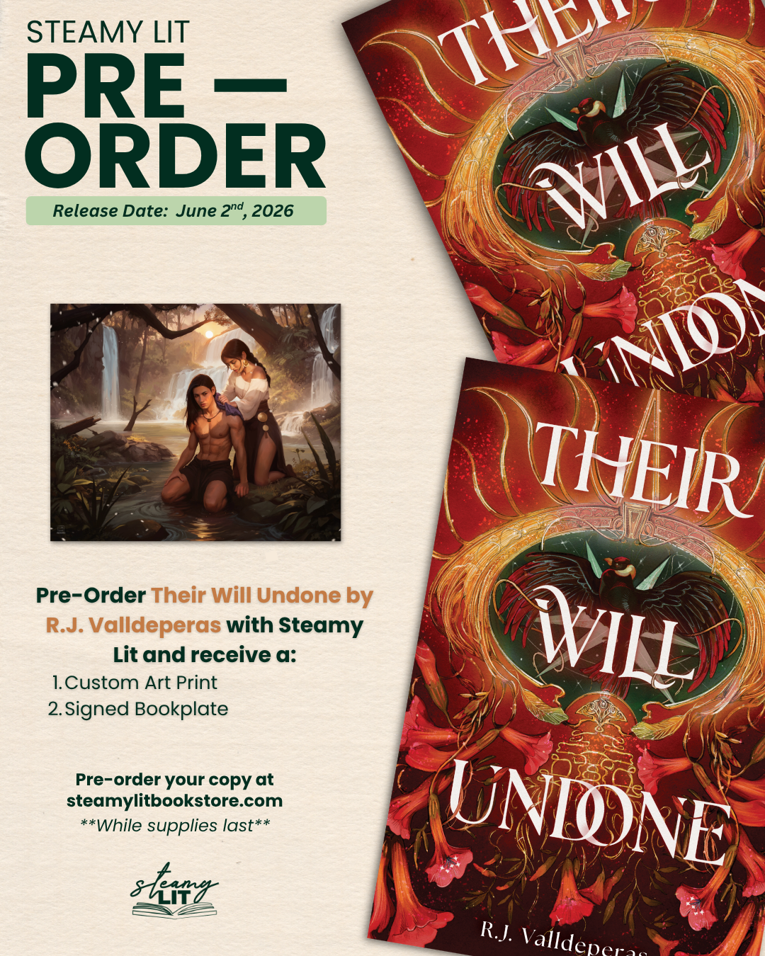 Their Will Undone by R.J. Villdeperas (Pre-Order Campaign)