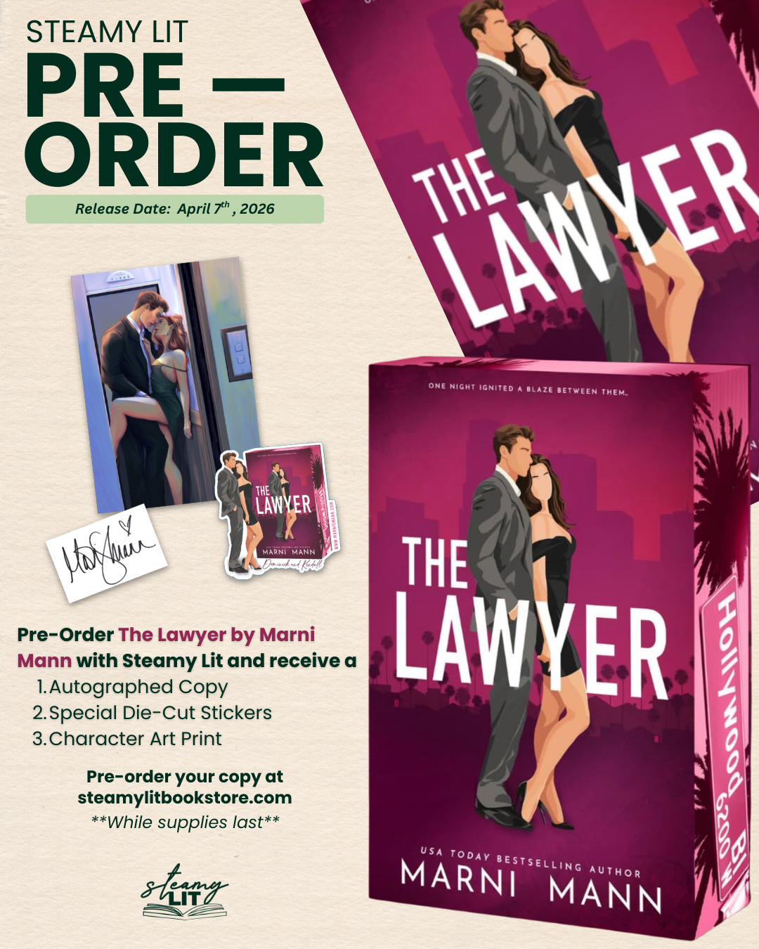 The Lawyer by Marni Mann (Deluxe Edition) (Pre-order campaign)