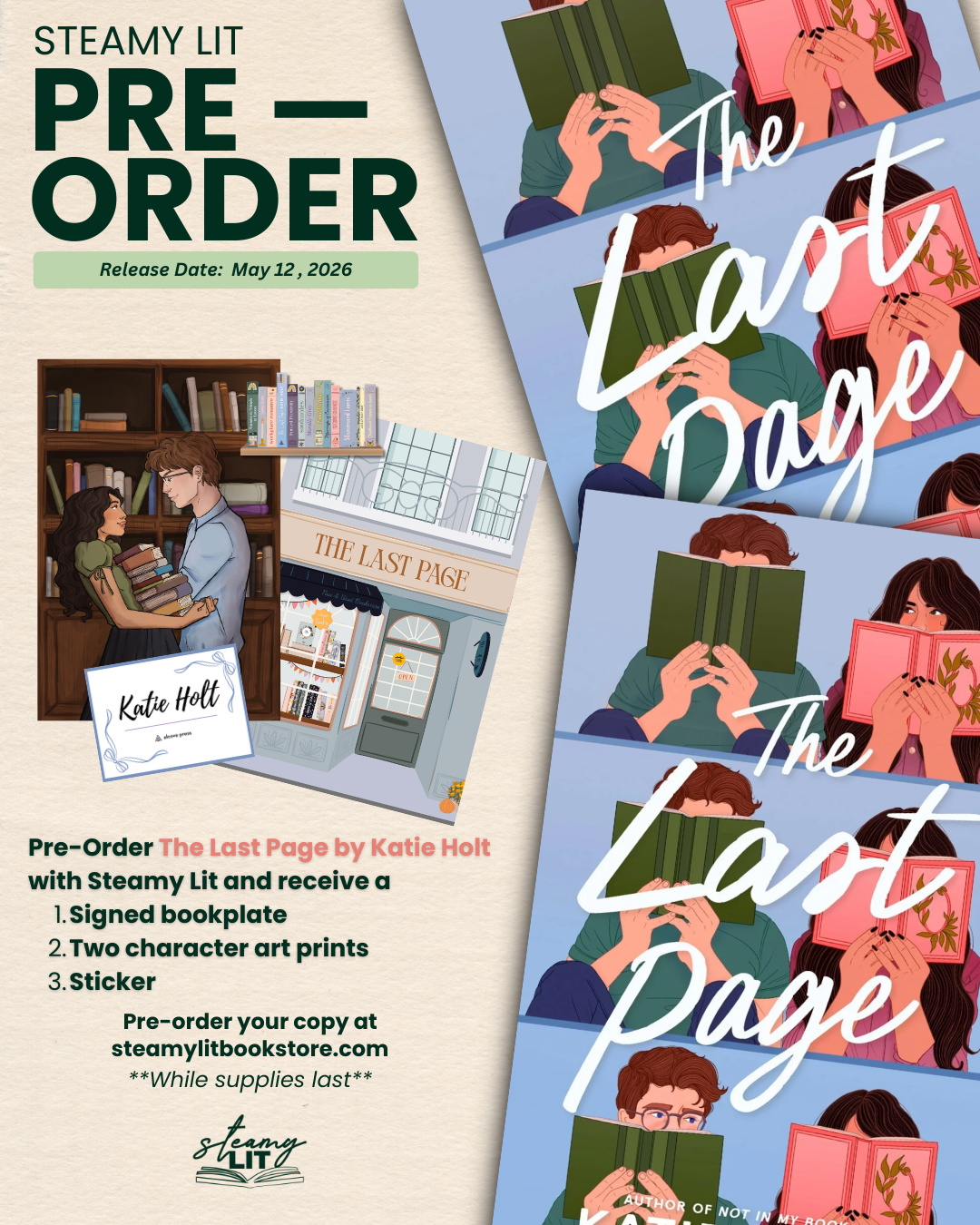 The Last Page by Katie Holt (Pre-order Campaign)
