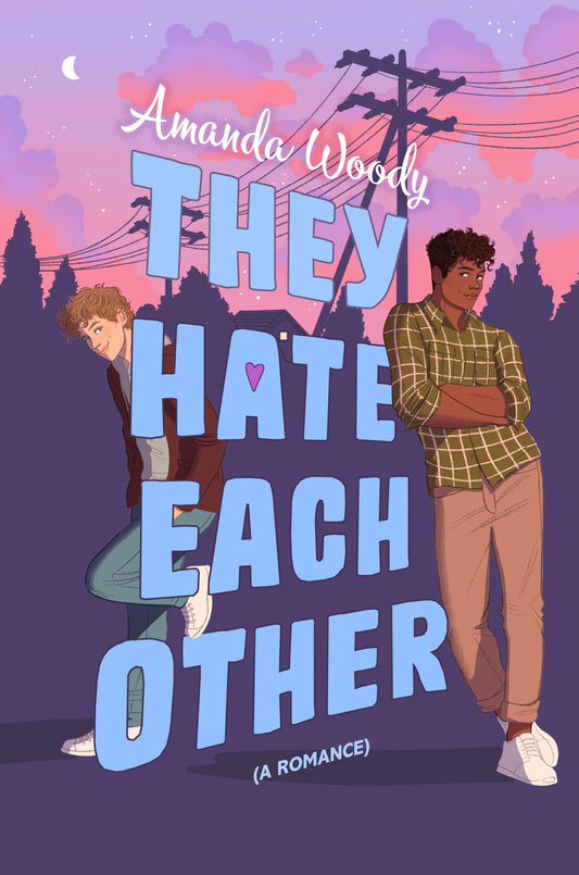 They Hate Each Other by Amanda Woody (Hardcover)