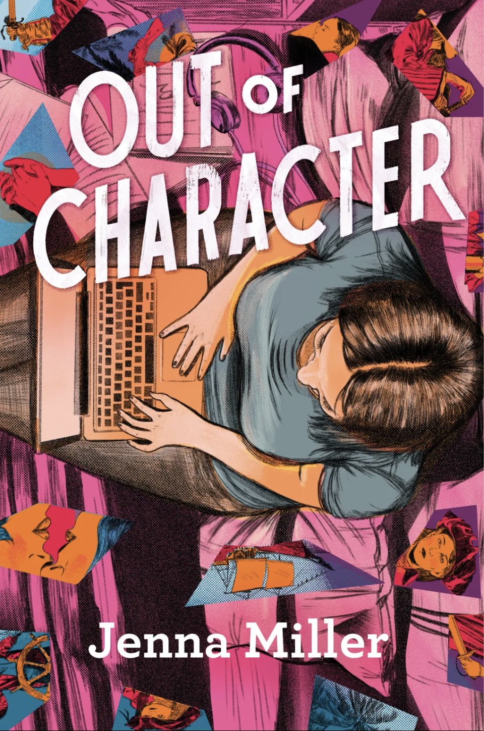 Out of Character by Jenna Miller (Hardcover) (signed)