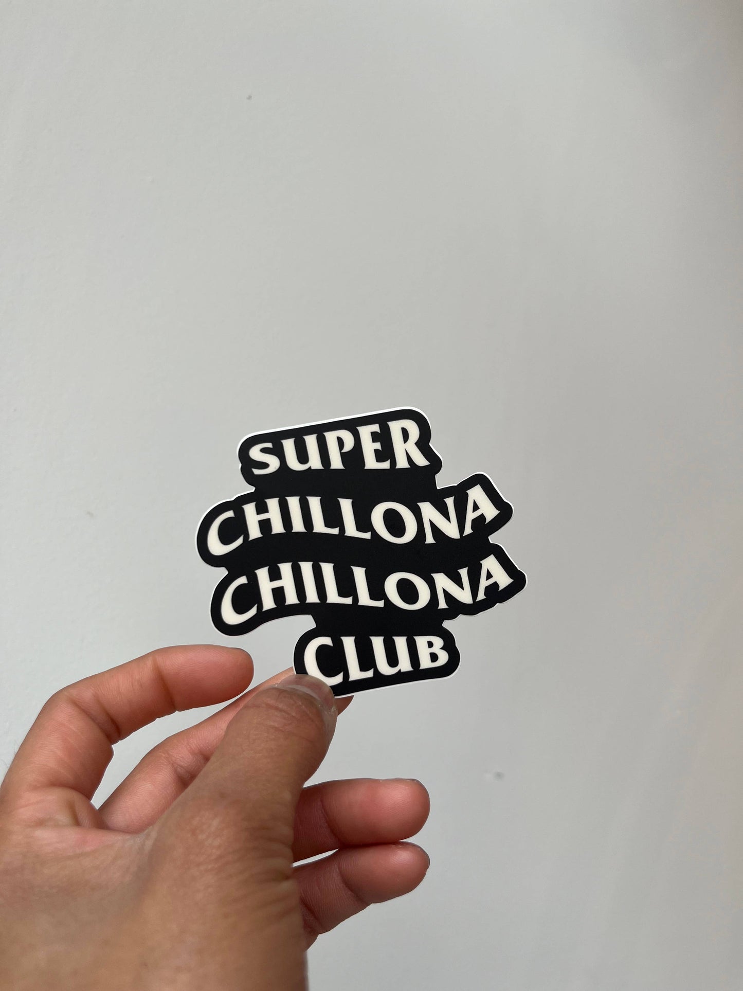 Chillona Club Sticker