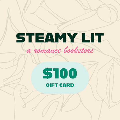 Steamy Lit Romance Bookstore Gift Card