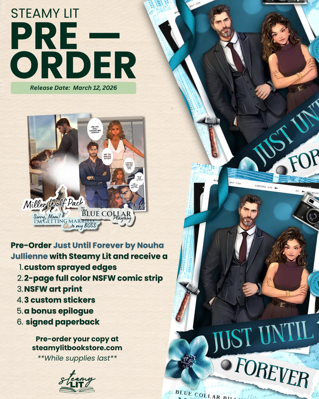 Just Until Forever by Nouha Julienne (Pre-Order Campaign)