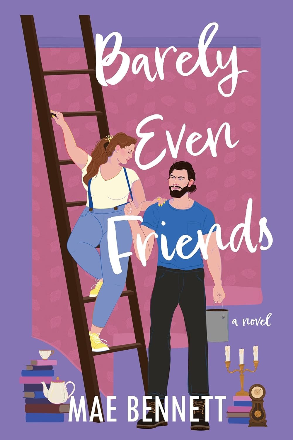 Barely Even Friends by Mae Bennett (signed book plate)