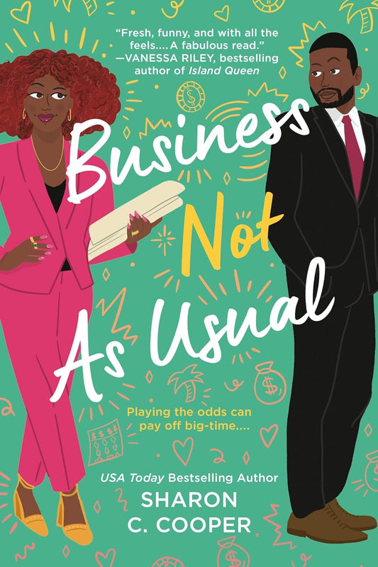 Business Not As Usual by Sharon C. Cooper (signed)