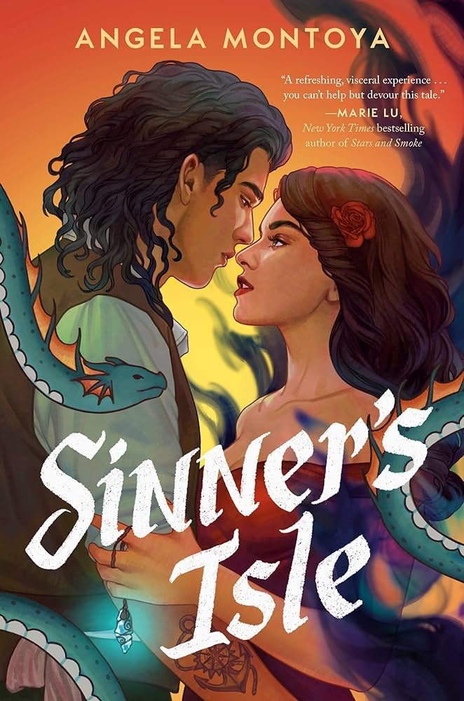 Sinner's Isle by Angela Montoya Hardcover (signed)