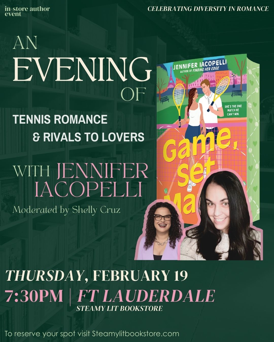 Meet Jennifer Iacopelli for a Book Signing & Conversation!