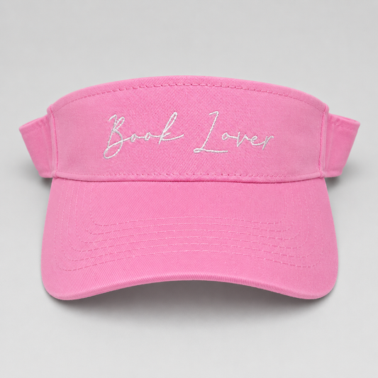 Book Lover (Pink Visor)